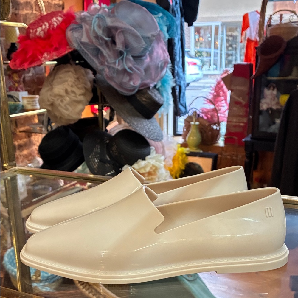 Melissa Cream Slip-On Women's Flats